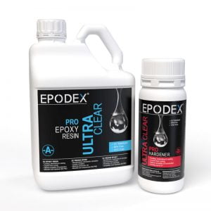 Rasina epoxidica Epodex Ultra transparenta de turnare PRO grosime 0,1-2cm