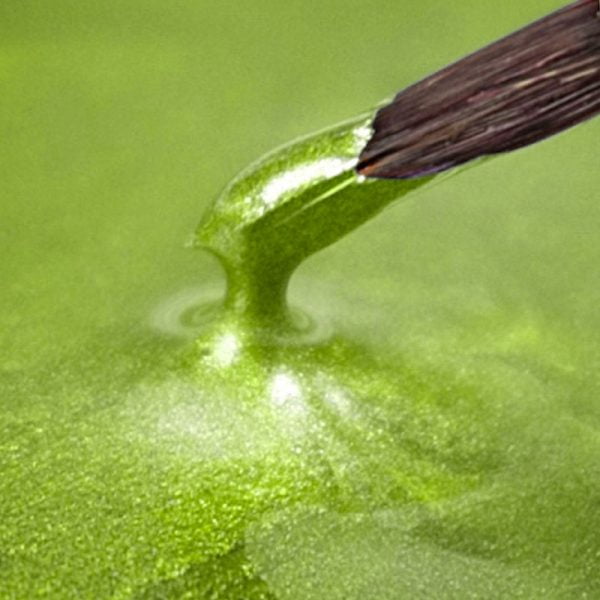 Verde junglă pigment metalic
