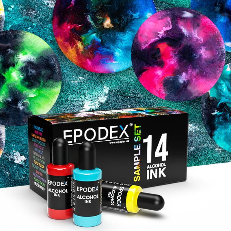 ALCOHOL INKS - colorant lichid pe baza de alcool set