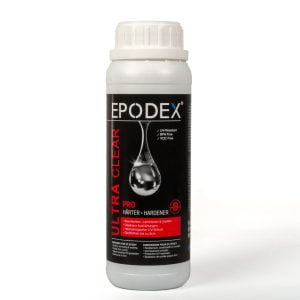 Intaritor rasina epoxidica Epodex Ultra transparenta PRO - sistem grosime 0,1 - 2 cm