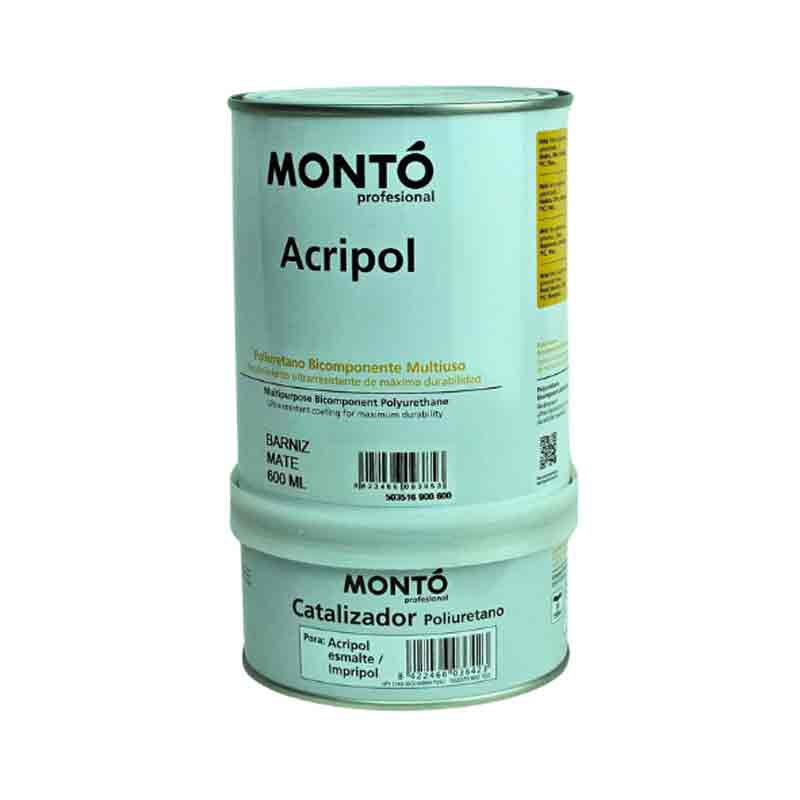 Lac Poliuretanic Bicomponent Incolor, Lucios Acripol, 0.75L