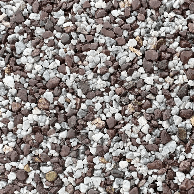 Piatra agregat decorativ pentru sistemele Vuba covor de piatra Purple Rain 100kg